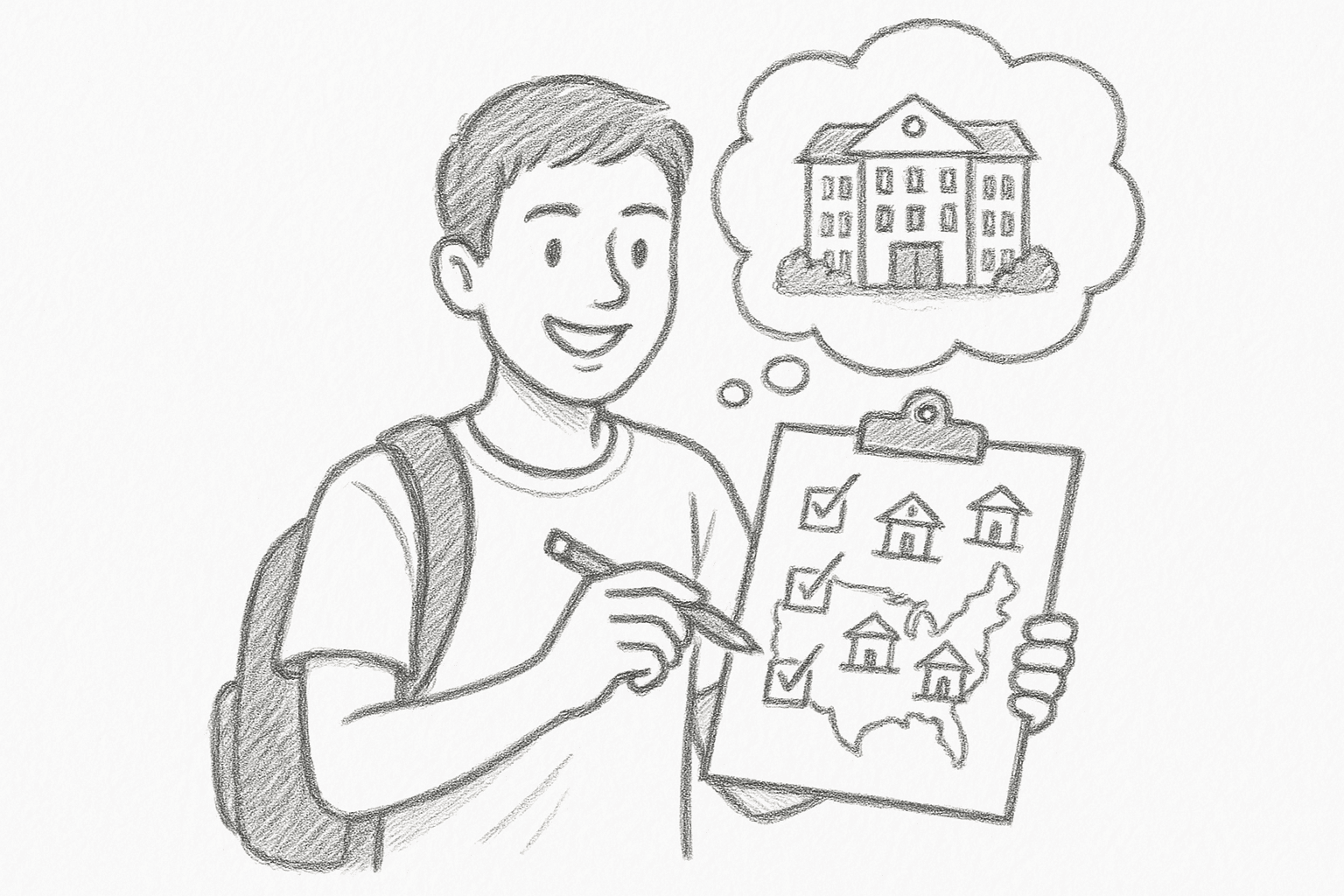 College recommendations illustration